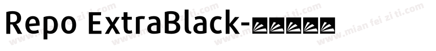 Repo ExtraBlack字体转换